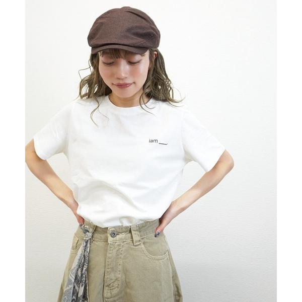 tシャツ 半袖 「デイリーに活躍」IamロゴTシャツ レディース