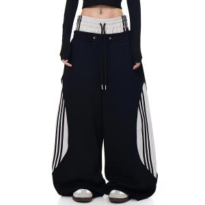 スウェットパンツ ジャージ フェイクレイヤードスウェットパンツ メンズ レディース