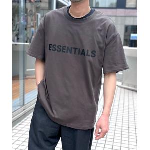 tシャツ 「FOG ESSENTIALS」エッセンシャルズ FRONT LOGO BOXY TEE SS ロゴ Tシャツ ラバープリント