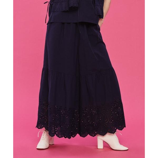 パンツ 「Limited Line」裾シフリーフレアパンツ レディース