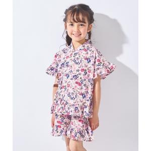 甚平 浴衣 ガールズ甚平 キッズ 子供 女の子