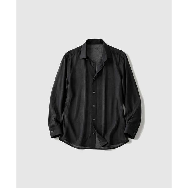 シャツ 「ATON / エイトン」別注TWIST WOOL GAUZE LOOSE FIT SHIR...