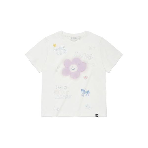 tシャツ 半袖 WOMEN FRONT GRAPHIC SHORT SLEEVE T-SHIRT レ...
