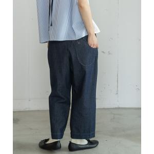 パンツ normes鳥ポケットペグトップパンツ レディース