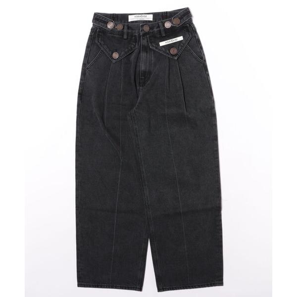 ワイドパンツ ジーンズ デニム デニムパンツ 「KIMHEKIM」Two Pocket Pants ...