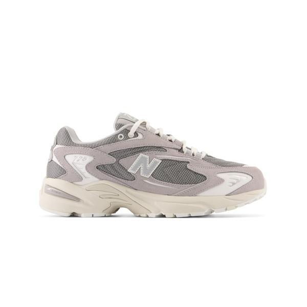 「New Balance」 ローカットスニーカー 24.5cm グレー メンズ