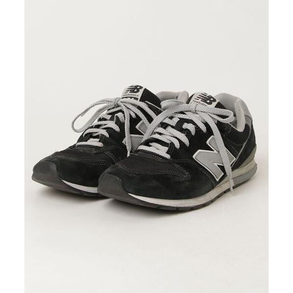 「New Balance」 ローカットスニーカー 27.5cm ブラック レディース