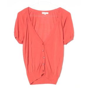 「ROPE'」 ニットカーディガン M レッド レディース