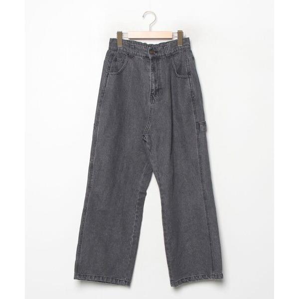 「Java」 デニムパンツ MEDIUM グレー レディース