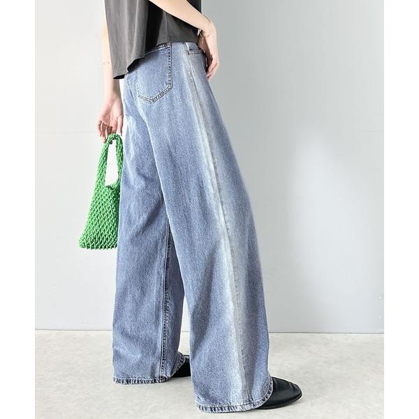 「Java」 デニムパンツ LARGE ブルー レディース