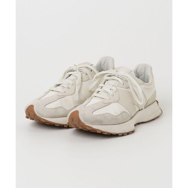 「New Balance」 ローカットスニーカー 25.0cm ベージュ レディース