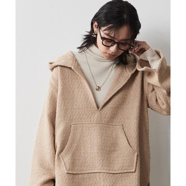 「CHIC STYLE」 長袖ブラウス 4L ベージュ レディース