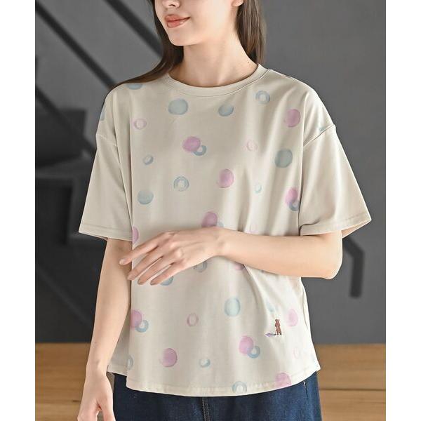 tシャツ ＦｅｅｌＣｏｏｌドットＴシャツ レディース
