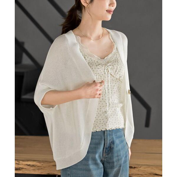 カーディガン ボレロニットカーディガン レディース