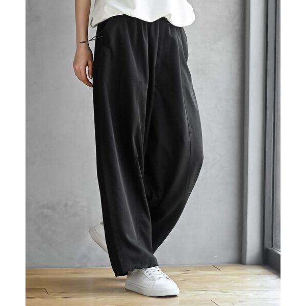 パンツ 接触冷感コクーンパンツ レディース