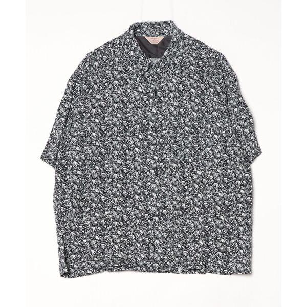 シャツ TOWNCRAFT / タウンクラフト PRINTED LOOP COLLAR SS SHI...
