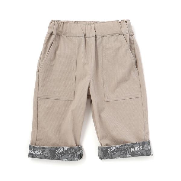 パンツ 6分丈 恐竜プリントコードストレッチパンツ キッズ 子供服 男の子