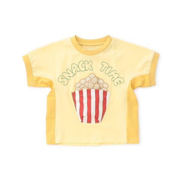 tシャツ 「接触冷感/知育」スナックタイム仕掛け半袖Tシャツ キッズ 子供服 男の子 女の子