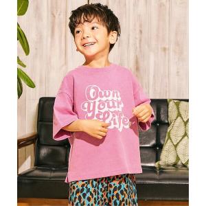 tシャツ 5柄ガーメントダイ半袖Tシャツ キッズ 子供服 男の子 女の子