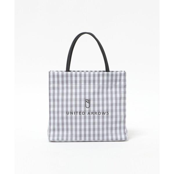 トートバッグ ギンガムチェック ロゴ トートバッグ S レディース メンズ