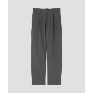 パンツ MATT COTTON SILK POPLIN TROUSERS メンズ