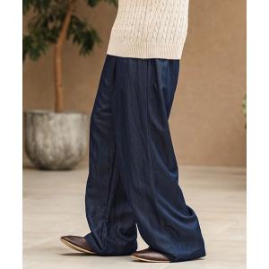 パンツ mp14972- Drape Wide Straight Pants ワイドストレートパンツ(S68726cmb) メンズ