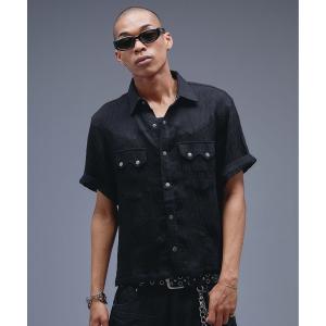 シャツ W-Pocket Metal Button SS Shirt /WポケットメタルボタンSSシャツ メンズ