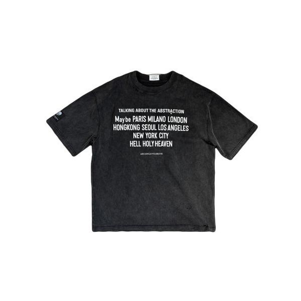 tシャツ 「TALKING ABOUT THE ABSTRACTION」WORLD WIDE TEE...