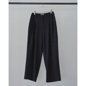 パンツ anuke Linen Tuck Pants レディース