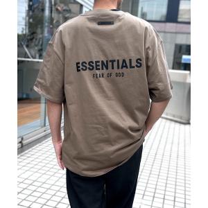 tシャツ 「FOG ESSENTIALS」エッセンシャルズ BACK LOGO BOXY TEE SS ロゴ Tシャツ ラバープリント