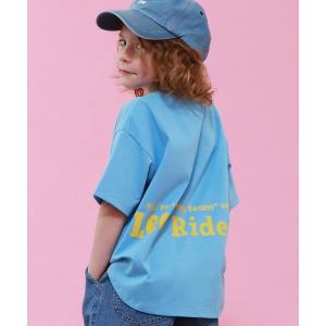 tシャツ Lee/リー「110-150cm」ラウンドヘムバックプリントTシャツ キッズ 子供服 男の子 女の子