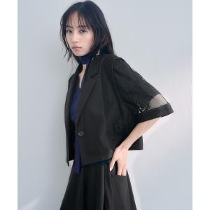 ジャケット テーラードジャケット レースキリカエジャケット(HARE) レディース