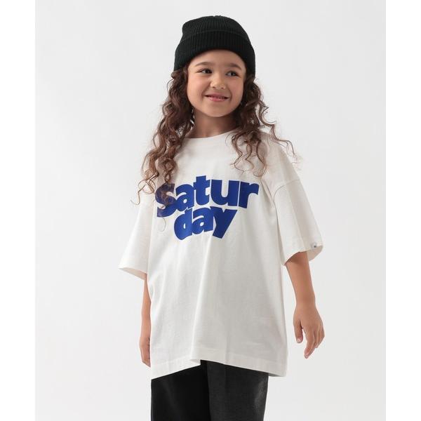 tシャツ 「KIDS」フロッキープリントT キッズ 子供服 男の子 女の子