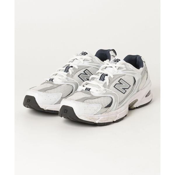 「New Balance」 ローカットスニーカー 25.0cm ホワイト レディース