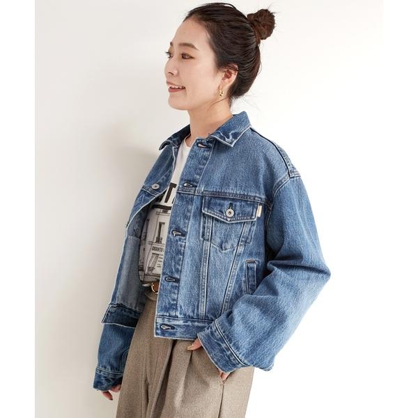 「B.C STOCK」 「DU JOUR」デニムジャケット FREE ブルー レディース