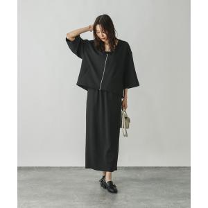 「GLOBAL WORK」 セットアップ MEDIUM ブラック レディース