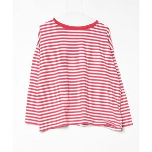 「khakito」 長袖カットソー FREE レッド レディース