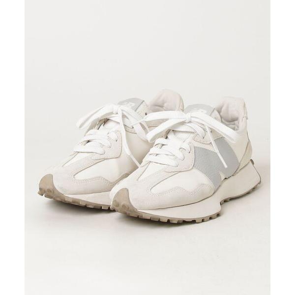 「New Balance」 ローカットスニーカー 23.5cm ホワイト レディース