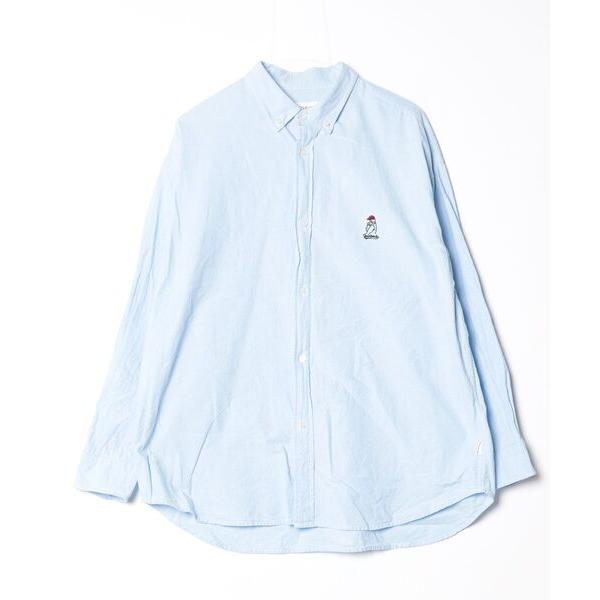 「Red Cap Girl」 長袖シャツ LARGE ブルー メンズ
