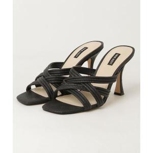 「NINE WEST」 ミュール - ブラック レディース