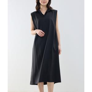 ワンピース 「NARACAMICIE」スキッパーカラーワンピ―ス