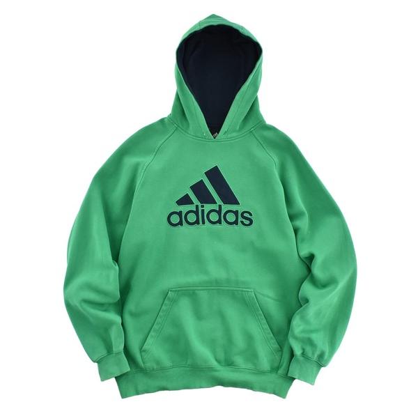 パーカー 「USED」adidas パフォーマンスロゴ フーディ メンズ レディース