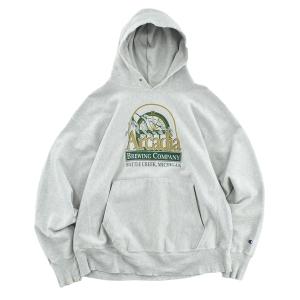 パーカー 「USED」90’s Champion “Arcadia” リバースウィーブ フーディ メンズ レディース