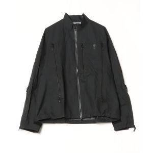 D-VEC GORE-TEX ブルゾン ブラック D-VEC - 【限定】【D-VEC×ALMOSTBLACK】WINDSTOPPER 3L MA1 BLOUSON
