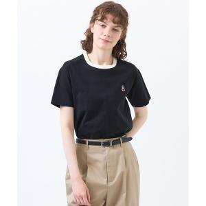 tシャツ バッキンガムベア リンガーネックTシャツ レディース