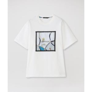 tシャツ スカーフトリミングTシャツ メンズ