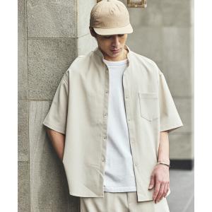 シャツ 半袖 速乾素材 リラックスフィット バン...の商品画像