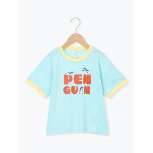 tシャツ 「吸水速乾」ペンギンロゴTシャツ キッズ 子供服 男の子 女の子