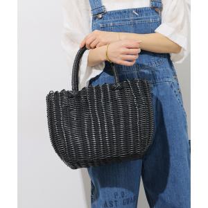 かごバッグ カゴバッグ 「Le voyage en panier/ルヴォヤージュアンパニエ 」PVC Bag：かごバッグ