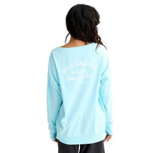 ラッシュガード BILLABONG/ビラボン 水着 ラッシュガード 長袖 Tシャツ ロンT 水陸両用 MORFY LOGO BOATNECK RG BG013856 レディース